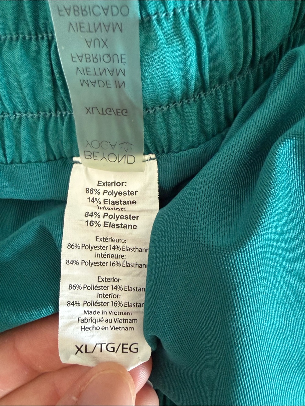 Beyond Yoga Womens Running Short XL Solemate 2.5" Inseam Teal Sea Workout Lined - Picture 8 of 9